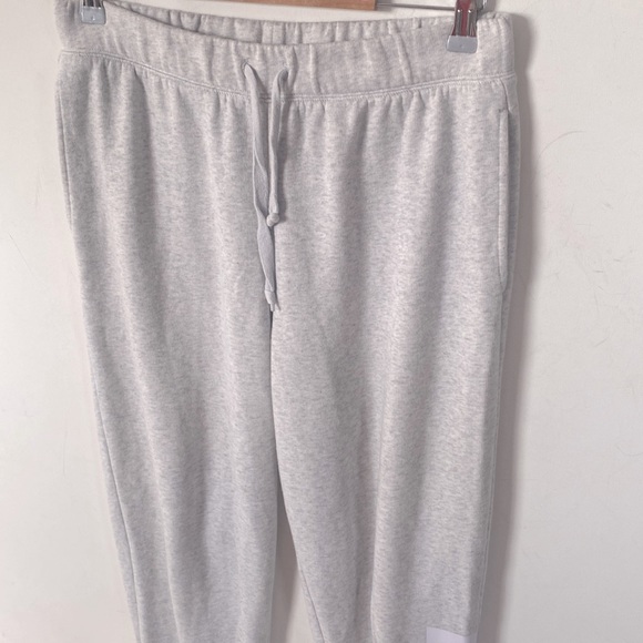 (A8) VICTORIA'S SECRET Pink Everyday Lounge Relaxed Joggers, Heather Grey, Sz M - Picture 7 of 12